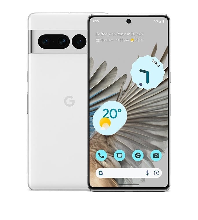 Picture of Google GA03460-US Pixel 7 Pro 512GB Mobile Phone - Snow
