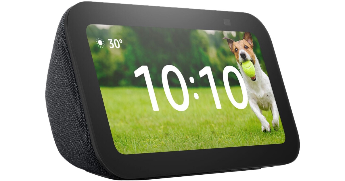 Picture of Amazon B09B2SBHQK 5.5 in. Echo Show 5 3rd Generation Smart Display with Alexa - Charcoal