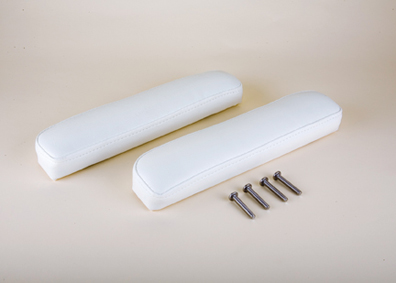 Cushion Arm Rests Rear Seats - Beige, Pair
