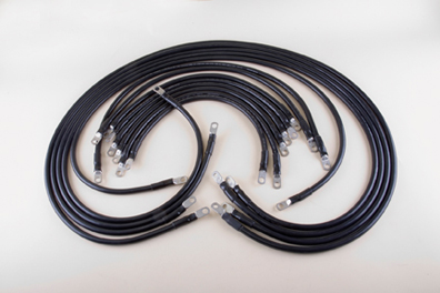 4 AWG Battery Cable Complete Set for CC DS, 48V & 36 V