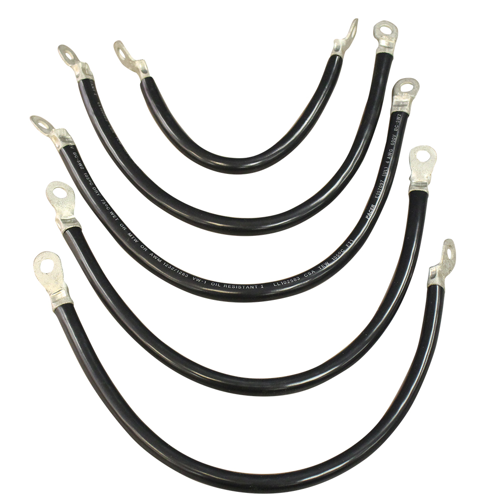 48V & 6 AWG Battery Cable Set for Yamaha G22