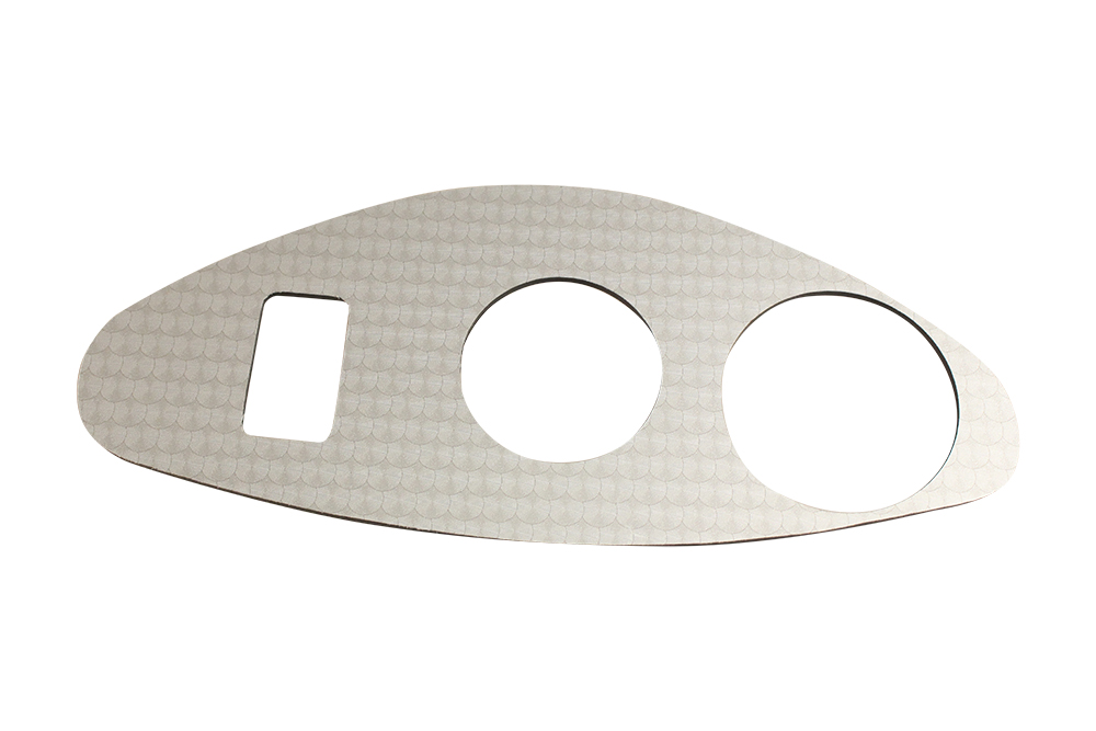 Gauge Trim Plate for EZ RXV, Titanium