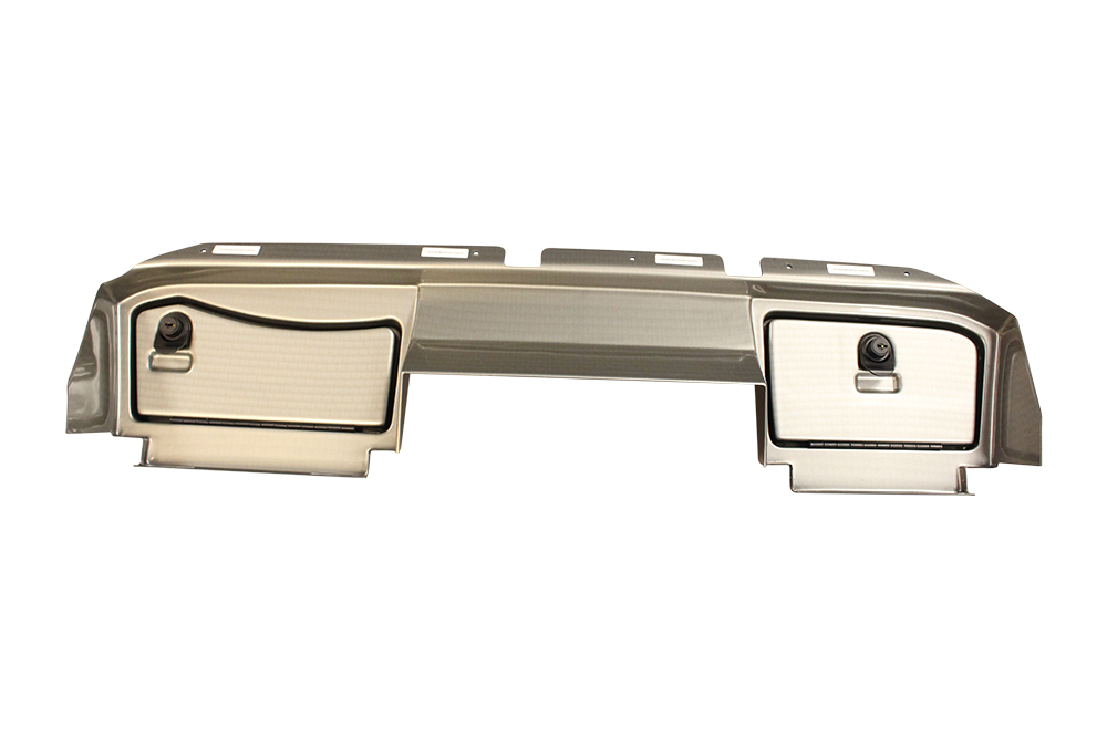 EZGO RXV Full Dashboard - Titanium - Easy Installation - Locking Doors