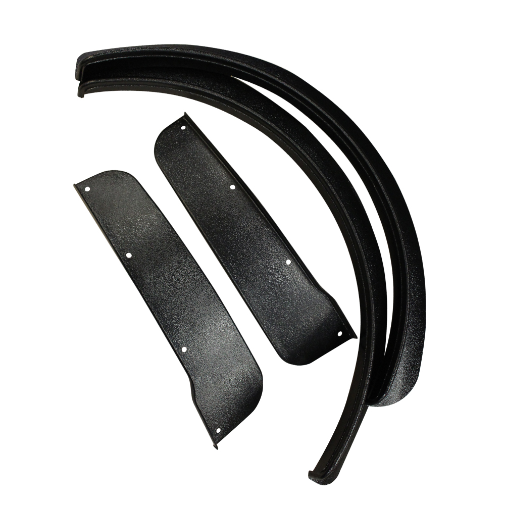 FE200-O Club Car DS Fender Flares Off-Road Style Front & Rear