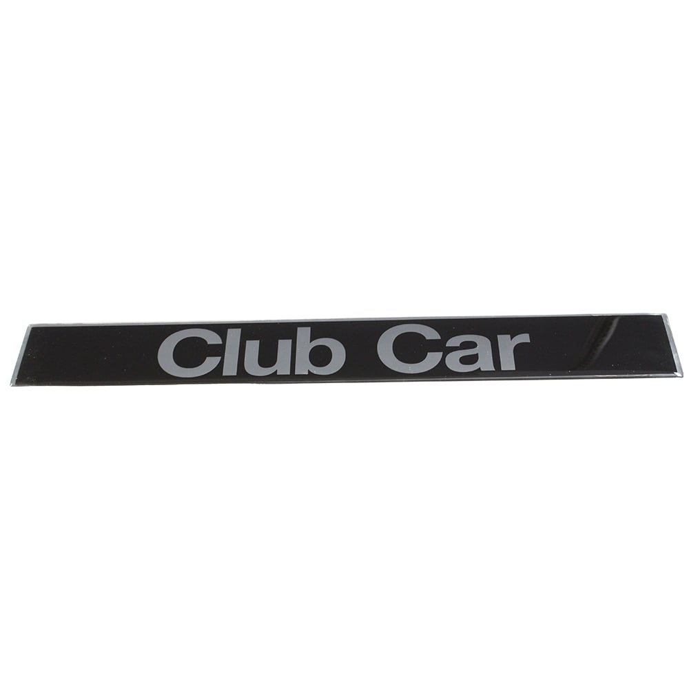 NP2000-S Club Car Name Plate DS & Precedent, Silver