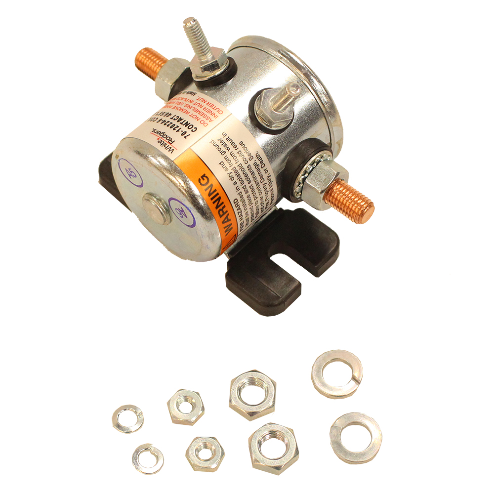 36 v Electric Solenoid Ezgo 68 Rodgers with Copper Contacts - White