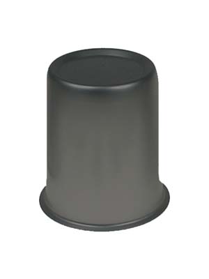 2.65 in. Satin Center Cap, Black