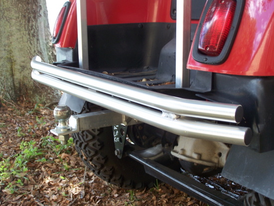 Rear Bumper - Black Powder Coat Aluminum for G-14