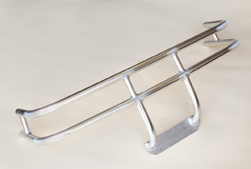 Yamaha Drive Brush Guard - Brushed Aluminum