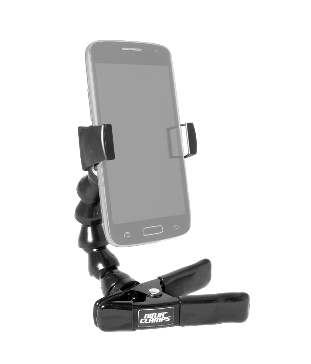 FON-10-CB  Clamp Heavy Duty Phone Mount with Clamp Base