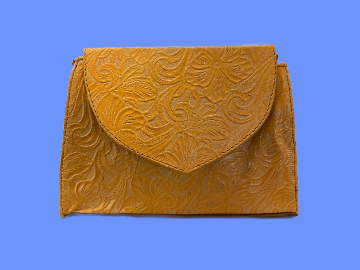 Crossbody Top Grain Leather Purse