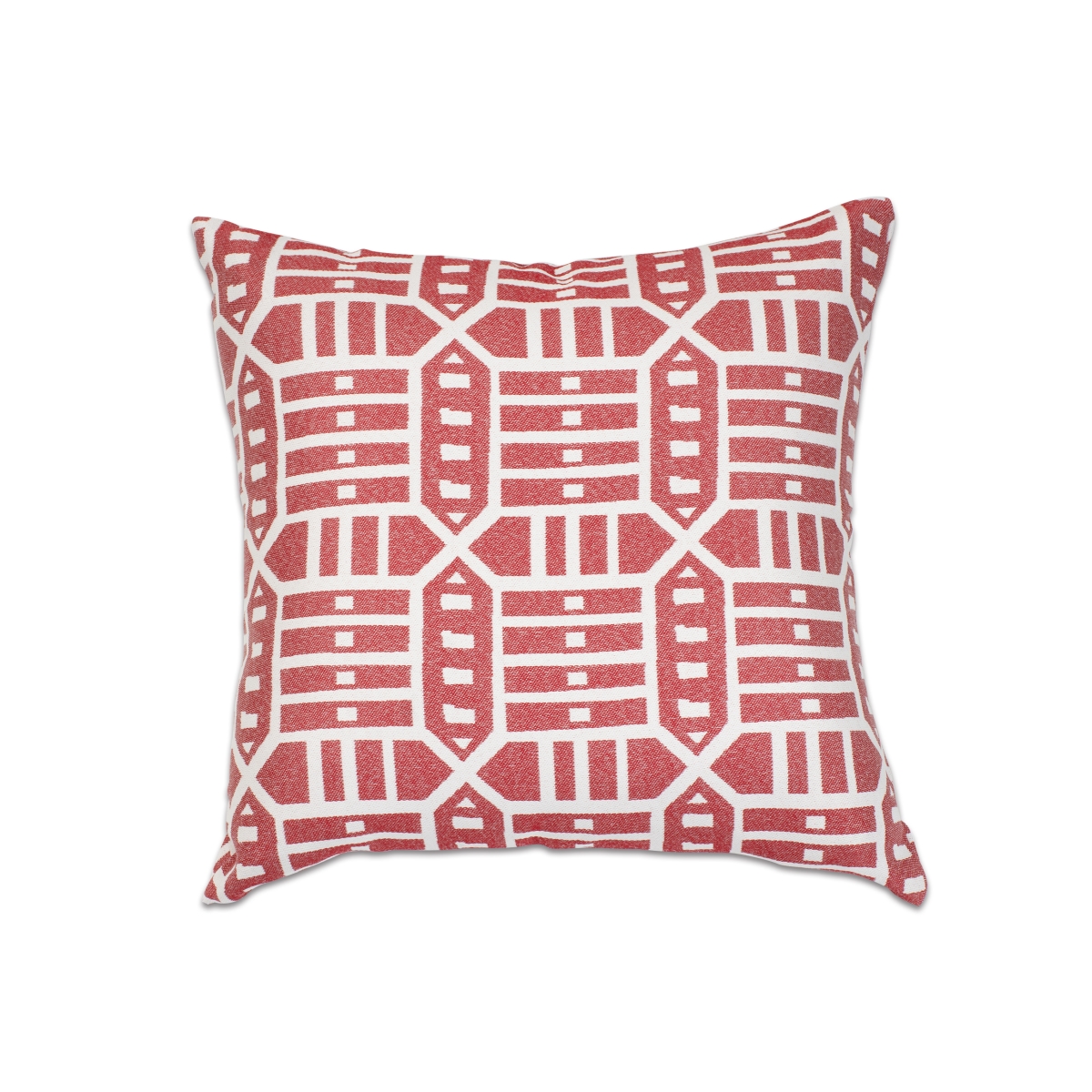 Picture of Astella TP18-FA55 18 x 18 in. Pacifica Roland Red Accent Throw Pillow&#44; Red