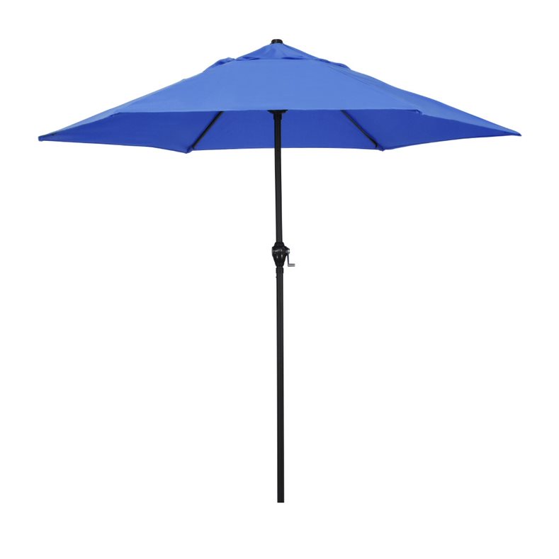 Picture of Astella 194061635728 9 ft. Steel Market Patio Umbrella with Crank Lift & Push-Button Tilt in Pacifica Blue Polyester