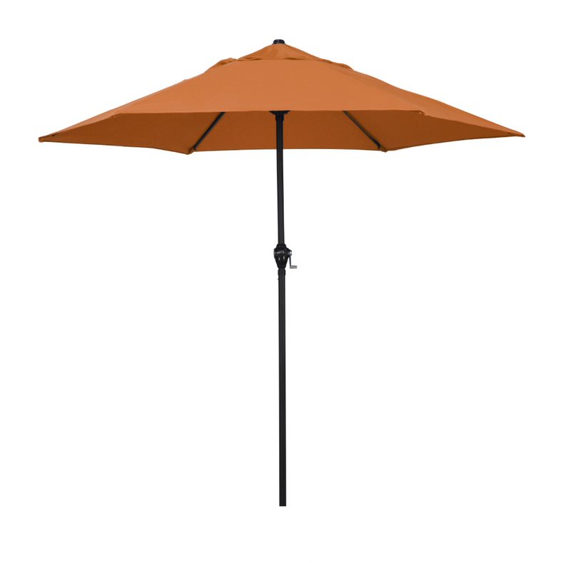 Picture of Astella 194061635759 9 ft. Steel Market Patio Umbrella with Crank Lift & Push-Button Tilt in Tuscan Polyester