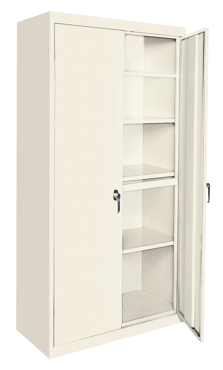 All Adjustable Cabinet - Walnut, 42 x 18 x 72 in.