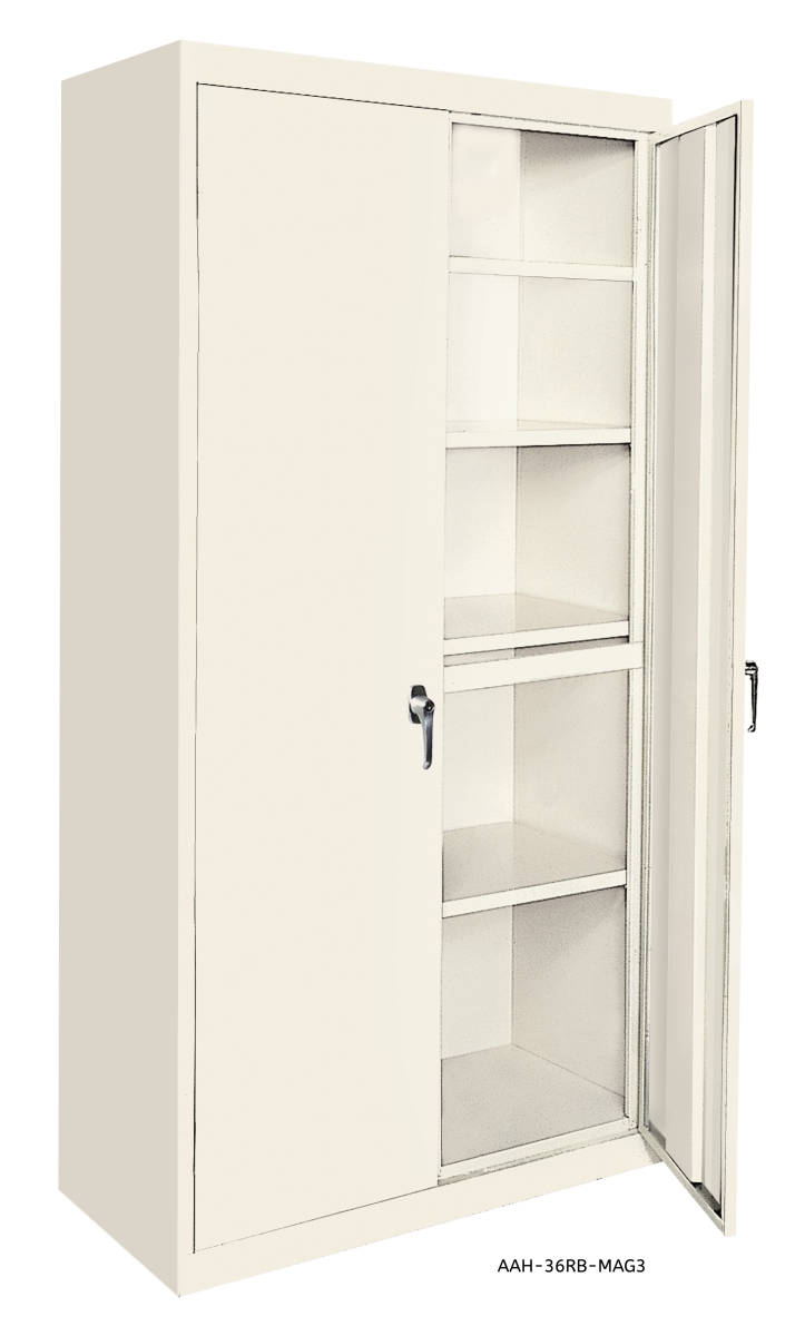 Magnum Series All Adjustable Shelf Cabinets - Walnut, 36 x 24 x 72 in.