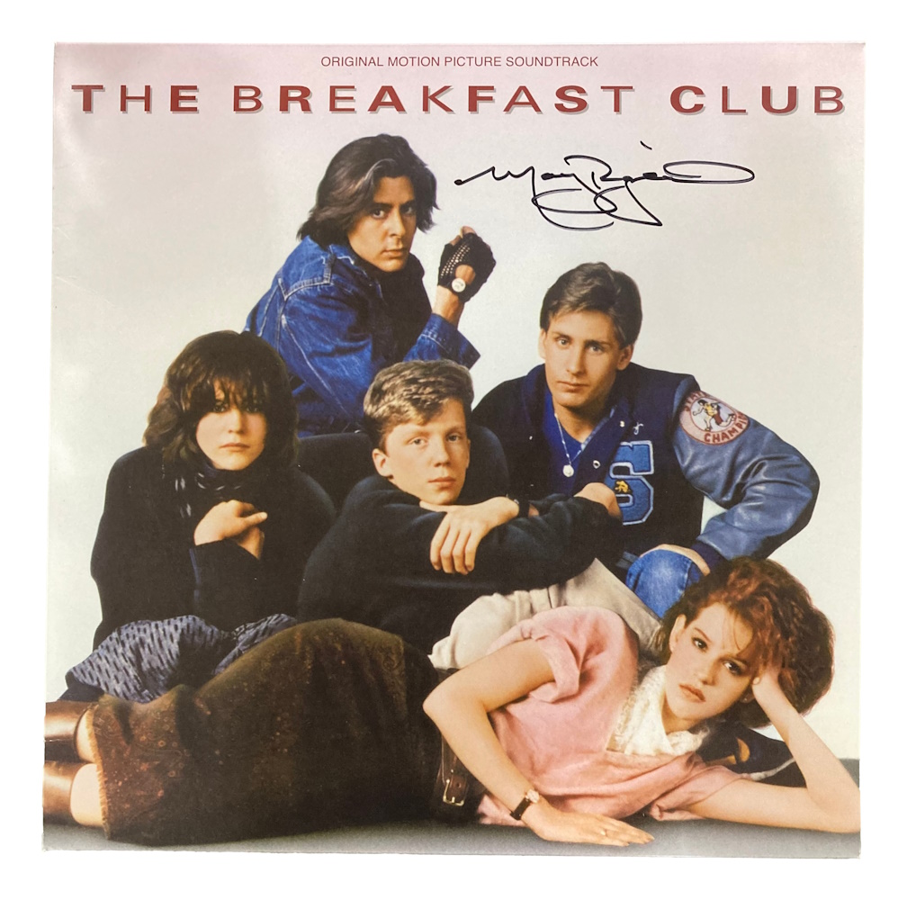 52464 Molly Ringwald Signed The Breakfast Club Vinyl Record JSA WB072006