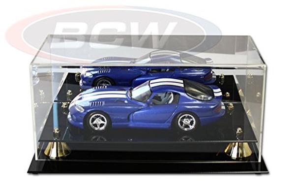 0053 BCW Acrylic 1-18 Scale Display with Mirror