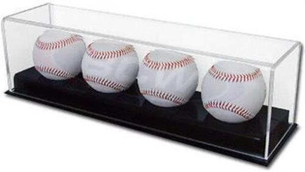0070 BCW Acrylic 4 Baseball Display Case