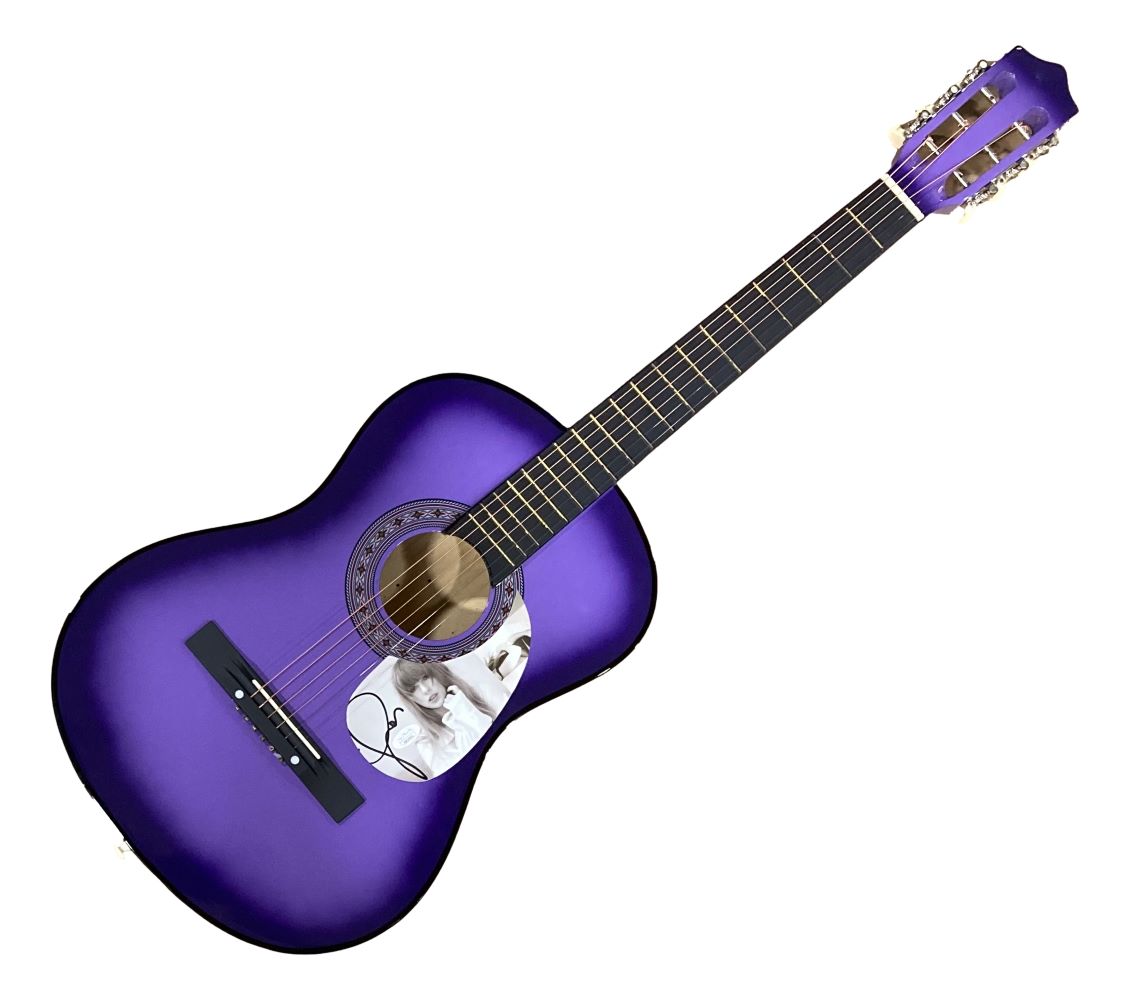 56433 Taylor Swift Signed 38 in. Acoustic Guitar JSA Hologram AW24041