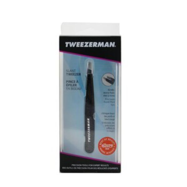 Picture of Tweezerman 266546 Slant Tweezer - Dusted Onyx