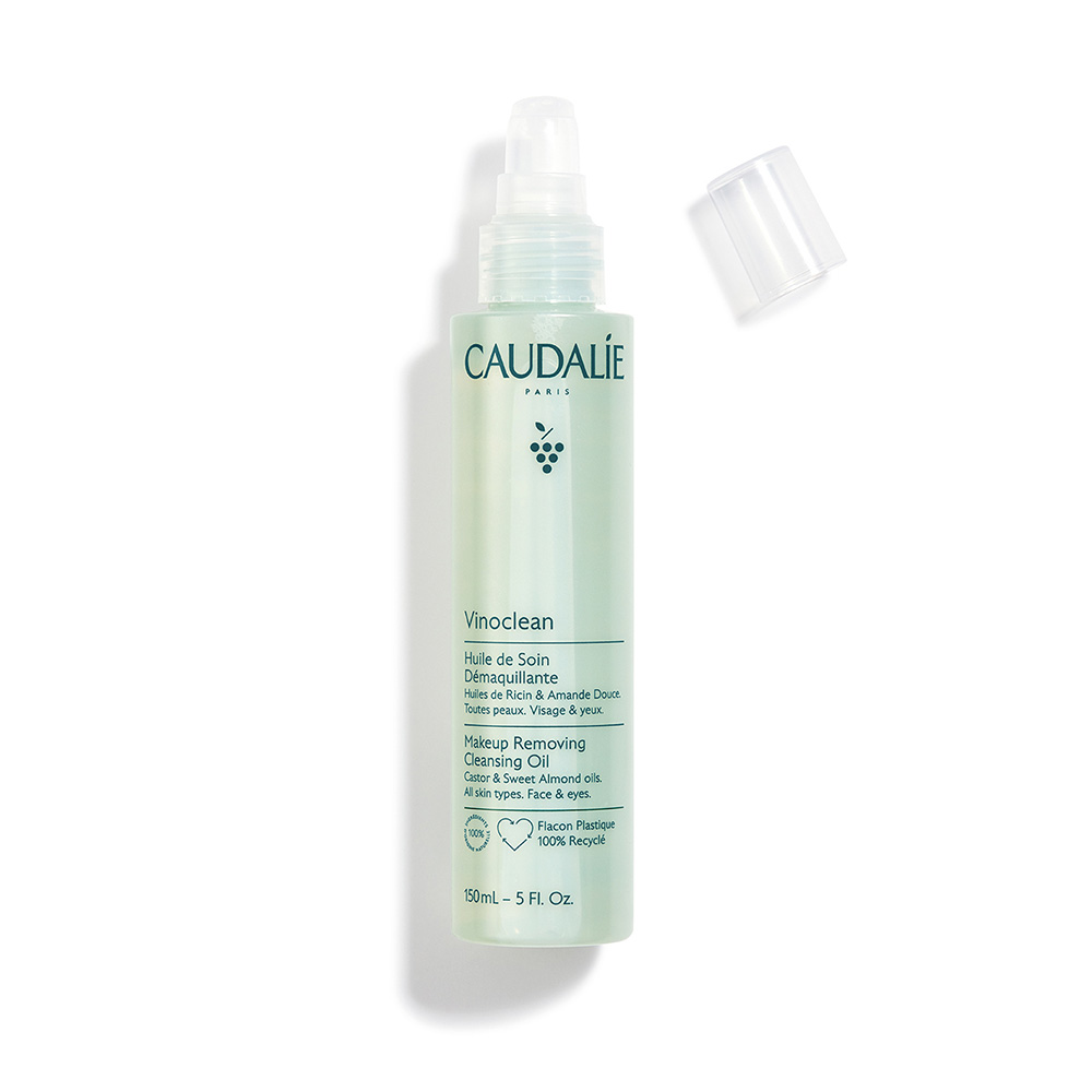 Picture of Caudalie 268313 5 oz Vinoclean Makeup Removing Cleansing Oil for Face & Eyes