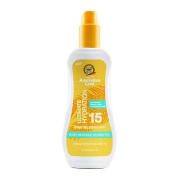 Picture of Australian Gold 273277 8 oz Spray Gel Sunscreen SPF 15 - Ultimate Hydration