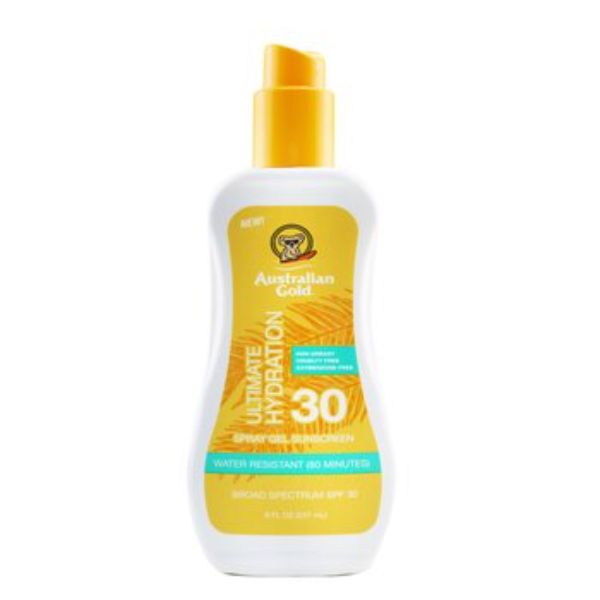 Picture of Australian Gold 273278 8 oz Spray Gel Sunscreen SPF 30 - Ultimate Hydration