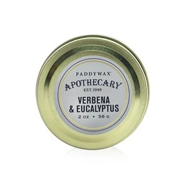 Picture of Paddywax 271393 2 oz Verbena & Eucalyptus Apothecary Candle