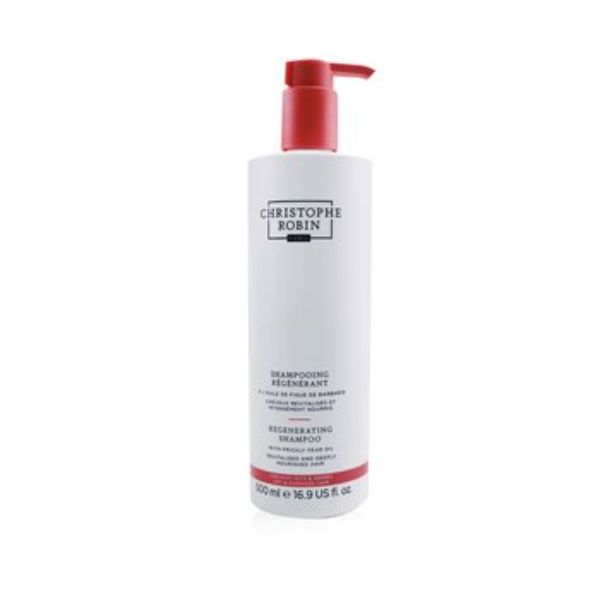 Picture of Christophe Robin 269951 16.9 oz Regenerating Shampoo with Prickly Pear Oil - Dry & Damaged Hair