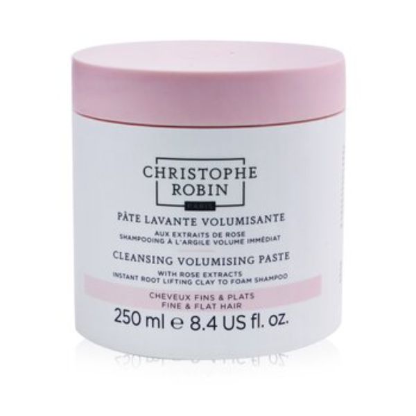 Picture of Christophe Robin 269958 8.4 oz Cleansing Volumising Paste with Rose Extracts for Instant Root Lifting Clay to Foam Shampoo - Fine & Flat Hair