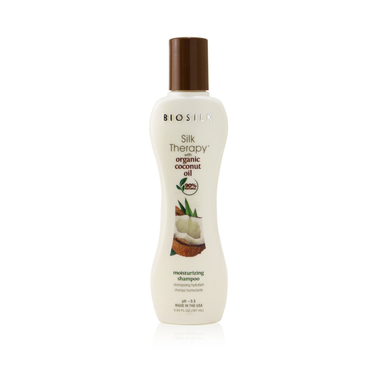 Picture of BioSilk 257370 5.64 oz Silk Therapy with Coconut Oil Moisturizing Shampoo