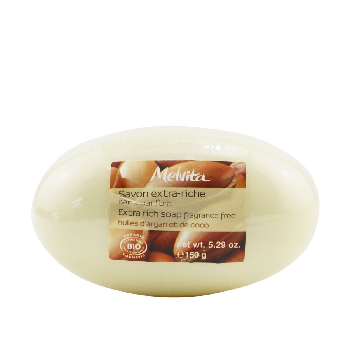 Picture of Melvita 270806 5.29 oz Extra Rich Soap with Argan Oil - Fragrance Free
