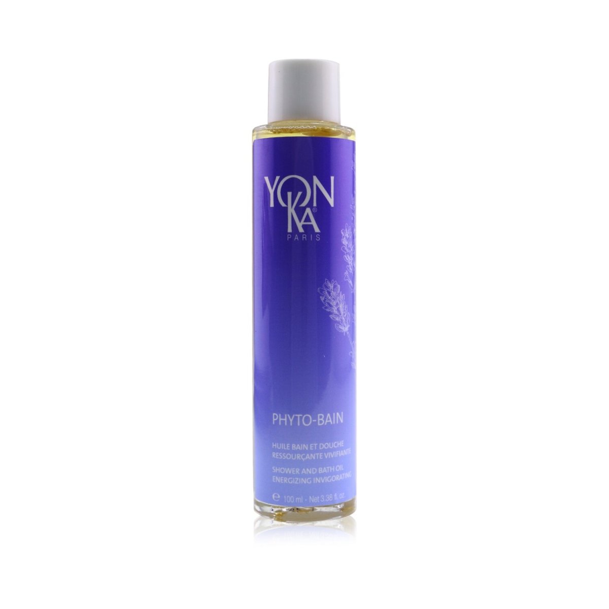 Picture of Yonka 270847 3.38 oz Phyto-Bain Energizing & Invigorating Shower & Bath Oil - Lavender