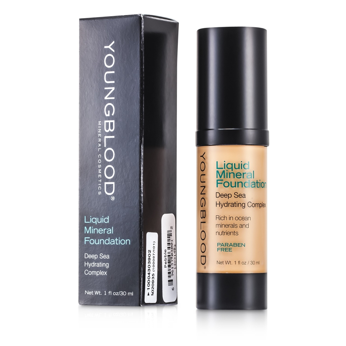 Picture of Youngblood 100043 1 oz Liquid Mineral Foundation - Pebble