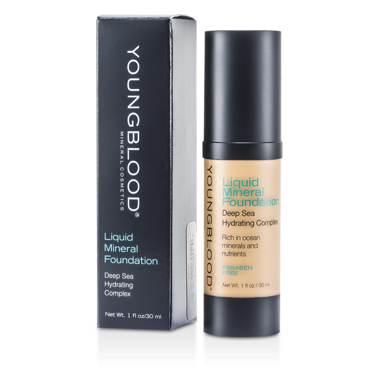 Picture of Youngblood 100045 1 oz Liquid Mineral Foundation - Shell