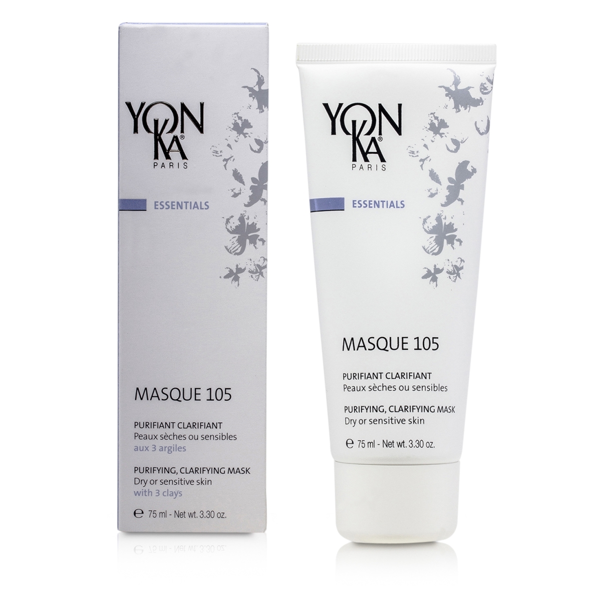 Picture of Yonka 152985 3.3 oz Essentials Masque 105 Dry Or Sensitive Skin - Purifying Clarifying Mask