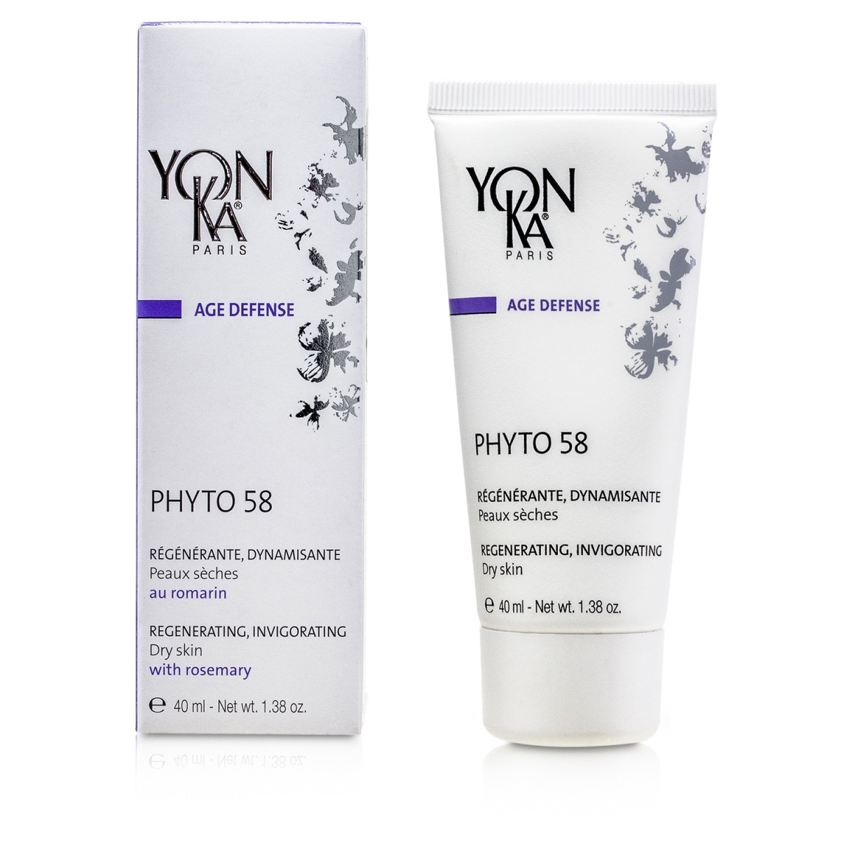 Picture of Yonka 153010 1.38 oz Age Defense Phyto 58 Creme with Rosemary - Revitalizing&#44; Invigorating & Dry Skin