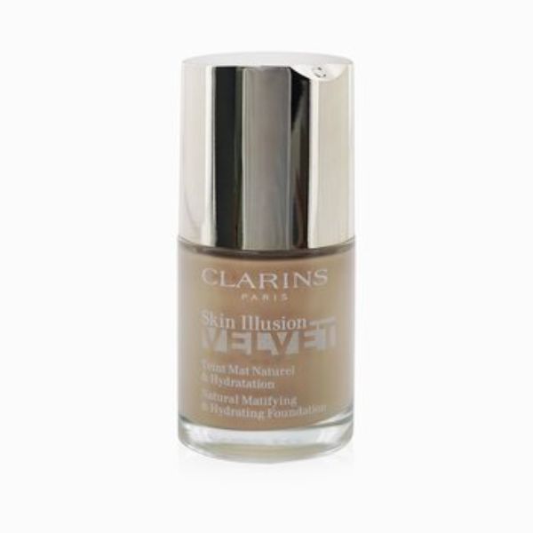 Picture of Clarins 275031 1 oz Skin Illusion Velvet Natural Matifying & Hydrating Foundation - No.108W Sand