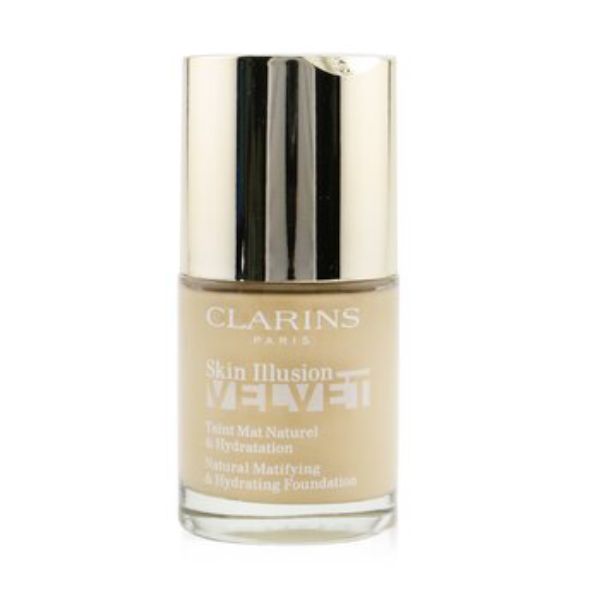 Picture of Clarins 275032 1 oz Skin Illusion Velvet Natural Matifying & Hydrating Foundation - No.108.5W Cashew
