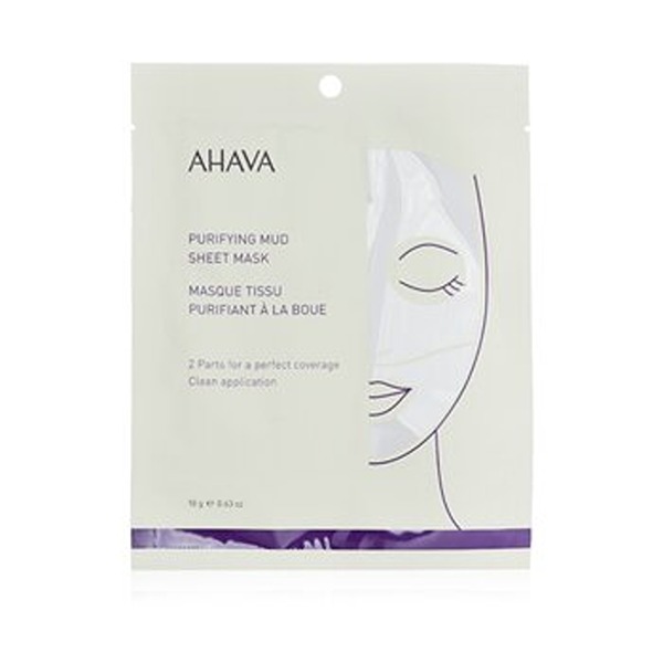 Picture of Ahava 276173 0.63 oz Purifying Mud Sheet Mask