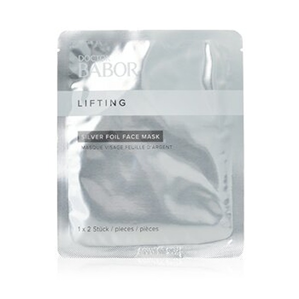 Picture of Babor 276099 Lifting Rx Silver Foil Face Mask, 4 Piece