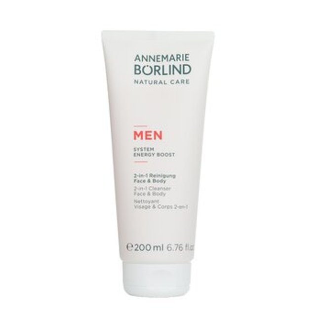 Picture of Annemarie Borlind 277560 6.76 oz Men System Energy Boost 2-in-1 Cleanser Face & Body