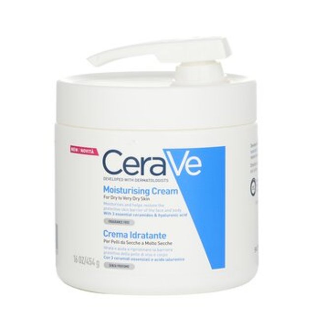 Picture of CeraVe 278066 16 oz Moisturising Cream for Dry to Very Dry Skin with Pump