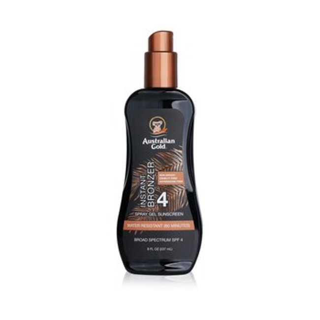 Picture of Australian Gold 277358 8 oz Spray Gel Sunscreen SPF 4 with Instant Bronzer