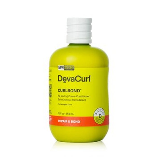 DevaCurl 276380 12 oz CurlBond Re-Coiling Cream Conditioner for Damaged Curls