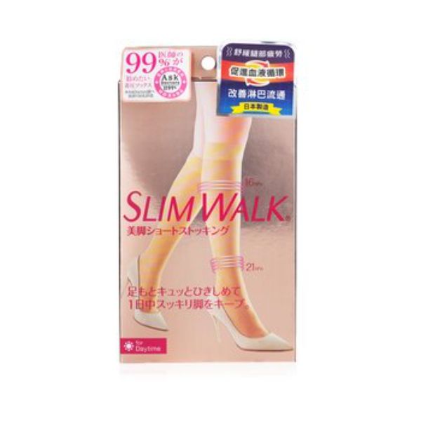 278090 Womens Compression Stockings for Beautiful Legs, Beige - Medium - Large -  SlimWalk