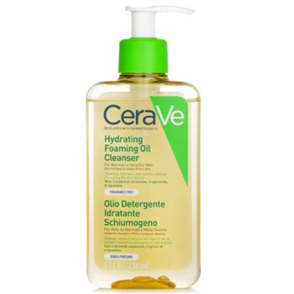 Picture of CeraVe 283200 8 oz Hydrating Foaming Oil Cleanser