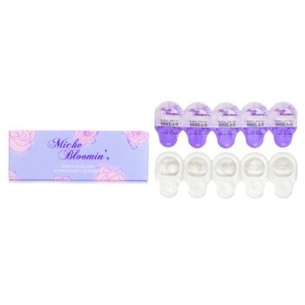 Picture of Miche Bloomin 283379 Quarter Veil 1 Day Color Contact Lenses - 107 Clear Grege - 2.50 - 10 Piece