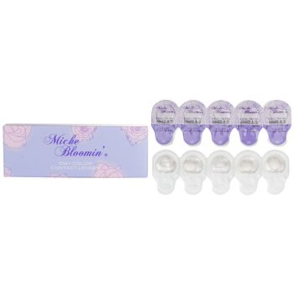 Picture of Miche Bloomin 283380 Quarter Veil 1 Day Color Contact Lenses - 107 Clear Grege - 3.00 - 10 Piece